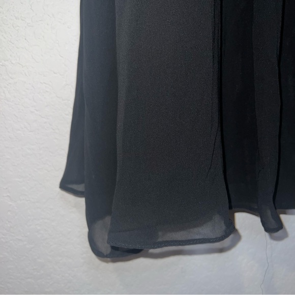 ERIN by Erin Fetherston lace sequined sleeveless maxi black dress - Picture 6 of 6